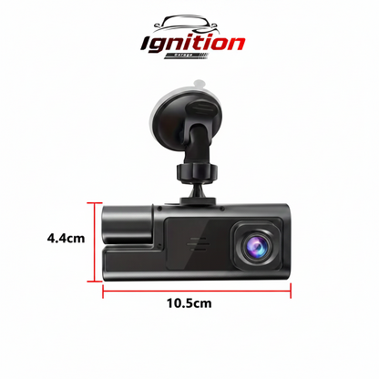 Ignition Garage™ Stay Protected Dual Cam (Dual Vision Dash Cam)